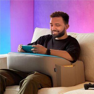 Reading Pillow for Gaming, Extra Large Arm Rest Pillow for Adult, Memory Foam